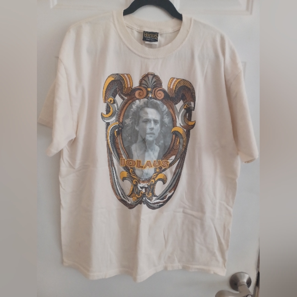 HERCULES series Vintage 90s "Lolaus" T-shirt Xlarge